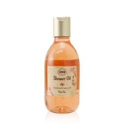 SABON Shower Oil - Rose Tea (Plastic Bottle) - 300Ml/10.5OZ