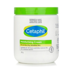CETAPHIL Moisturising Cream 48H - for Dry to Very Dry Sensitive Skin - 550G