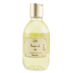 SABON Shower Oil - Rose (Plastic Bottle) - 300Ml/10.5OZ In Green