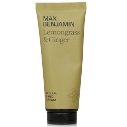 MAX BENJAMIN Natural Hand Cream - Lemongrass & Ginger - 75Ml