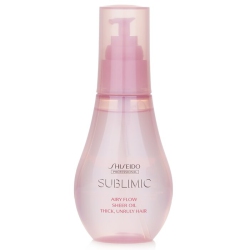 SHISEIDO Sublimic Airy Flow Sheer Oil (Thick Unruly Hair) - 100Ml