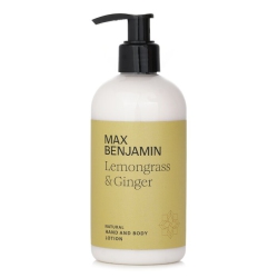 MAX BENJAMIN Natural Hand & Body Lotion - Lemongrass And Ginger - 300Ml