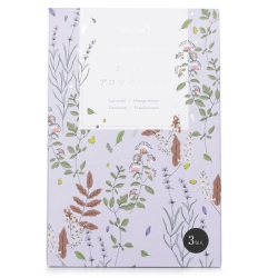 DAILY AROMA JAPAN Nighty-Night Aroma Bath Salt - Lavender Sweet, Geranium. Frankincense 3X40G In Orange