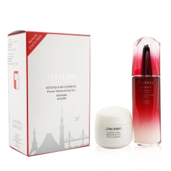 SHISEIDO Defend & Regenerate Power Moisturizing Set: Ultimune Power Infusing Concentrate N 100Ml + Essential Energy Moisturizing Cream 50 Ml 2PCs