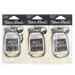 JOHN'S BLEND Air Freshener - Musk Jasmine - 3PCs