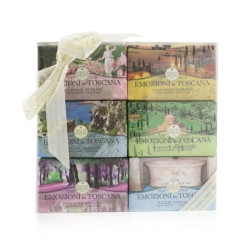 NESTI DANTE Emozioni In Toscana The Collection Gift Set (#gardino In Flore #campagna Dorata #macchia Odorosa #borghi E Monasteri #bo