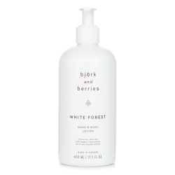BJORK &AMP BERRIES Forest Hand & Body Lotion - 400Ml/13.5OZ In White