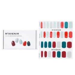 MAVENIR Nail Sticker (Assorted Colour) - # X-Mas In Botanic Garden Nail 32PCs