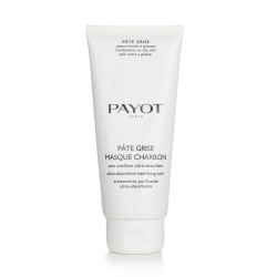 PAYOT Pate Grise Masque Charbon - Ultra-Absorbent Mattifying Care (Salon Size) - 200Ml/6.7OZ