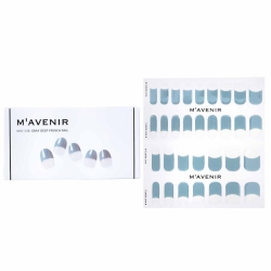 MAVENIR Nail Sticker (Blue) - # Deep French Nail 32PCs In Gray