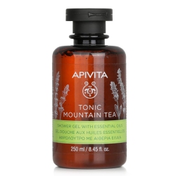 APIVITA Tonic Mountain Tea Shower Gel With Essential Oils - 250Ml/8.45OZ