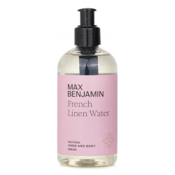 MAX BENJAMIN Natural Hand & Body Wash - French Linen Water - 300Ml