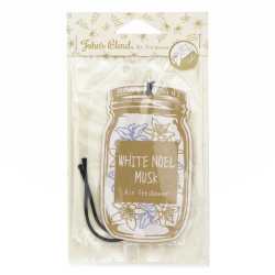 JOHN'S BLEND Air Freshener - Noel Musk 1PC In White