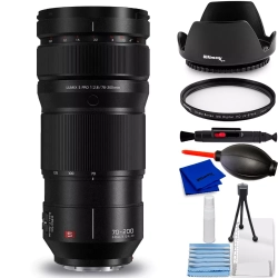PANASONIC Lumix S Pro 70-200MM F/2.8 O.i.s. Lens S-E70200 - 7PC Accessory Bundle