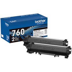 Brother Black Ink Cartridge (TN7602PK) - 2 Pack