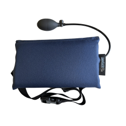 INNOTECH PRODUCTS Lumbair Plus Portable Backrest, Inflatable Lumbar Support Cushion \w Adjustable Internal Air System, One Size Ergonomic for Office