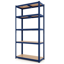COSTWAY 5 Tier Adjustable Garage Shelving Unit With 2000 Lbs Max Load for Warehouse