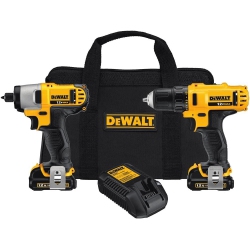 DEWALT 12V Impact Driver And Drill Combo Kit (Dck211S2)