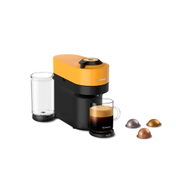NESPRESSO Vertuo Pop+ Coffee And Espresso Machine By De'longhi, Mango In Yellow