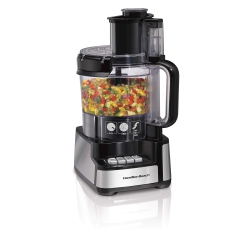HAMILTON BEACH 12-Cup Stack And Snap Food Processor (70725C)