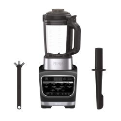 NINJA Hb150C, Foodi Cold & Hot Blender With Precision Heating Element, 64OZ Glass Pitcher, Black, 1400W (Canadian Vers