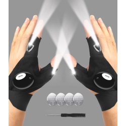 ULTREND Led Glove Flashlights - Ideal Gifts for Dads, HUSBands, And Sons Perfect for Camping, Fishing, And Diy Projects