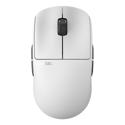 PULSAR GAMING GEARS X2A Black Buttons Wireless Ultralight (57G), Ambidextrous, High Performance, Ergonomic Design, 2.4Ghz 1Ms Polling Rate Paw3395