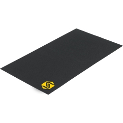 SARIS Bike Mat 65 X 36 In, Single Floor Protective Bike Trainer Mat In Black