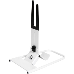 SARIS The Boss Bike Stand, Foldable And Lightweight, Rear Wheel Single Bike Stand - In White