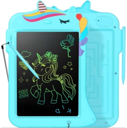 NONE Lcd Drawing Writing Tablet, Drawing Pad for Kids Toddlers Drawing Toy Educational Learning Toys Birthday Gift for 2 -8 Year Old Kids In Blue