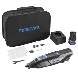 DREMEL 8240 12V Cordless Rotary Tool Kit With Variable Speed And Comfort Grip - Includes 2Ah Battery Pack