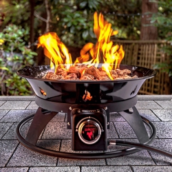 OUTLAND 21 In. Propane Fire Pit | Outdoor Fire Pit