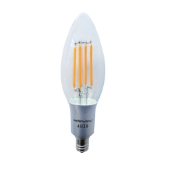NORTHERN STARS Led Light Bulb Le-4B10/860 6000K 120V 4W E12 400 to 40W - Clear - 10 Pack