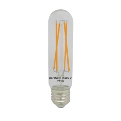 NORTHERN STARS Led Light Bulb Le-7T10/830/fr 3000K 120V 8W E26 800 to 60W - Frosted - 2 Pack