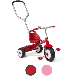 RADIO FLYER Deluxe Steer And Stroll Trike Large In Red