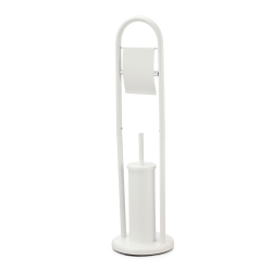 JESSAR - Toilet Paper Holder With Toilet Brush In White
