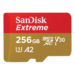 SANDISK Ultra 256GB 130Mb/s Microsdxc Memory Card With Adapter - (Sdsqxav-256G-Cn6Ma)