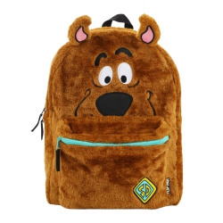 BIOWORLD Scooby-Doo Reversible 16" Fuzzy Backpack With Ears