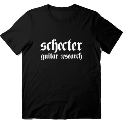 SCHECTER Guitars Logo T-Shirt, Xl (Tshirt-Xl) In Multicolor