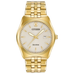 CITIZEN Mens Corso Eco-Drive Watch 40MM Gold-Tone Stainless Steel Case And Bracelet With Dial (Bm7332-53P) In Champagne