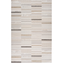 RUG BRANCH Maison Modern Indoor Area Rug Cream, Abstract In Beige