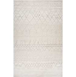RUG BRANCH Astra Boho Indoor Area Rug Cream In Beige