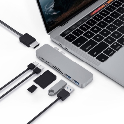 TARGUS Hyperdrive Duo 7-In-2 USB-C Hub - In Grey