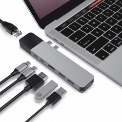 TARGUS Hyperdrive Net 6-In-2 USB-C Hub - In Grey