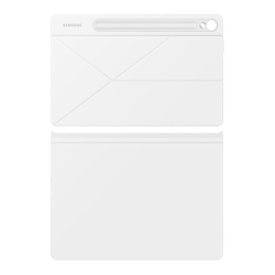 SAMSUNG Refurbished (Good) Galaxy Tab S9/s9 Fe Smart Book Cover - Ef-Bx710Pwegca In White