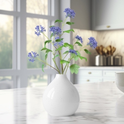 SELECT ARTIFICIALS Queen Anne's Lace Artificial Spray - 30" - In Blue