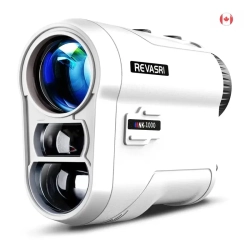 GENER Golf Rangefinder Range Finder With Slope & Pin Lock Vibration | 1000Yds Laser, Tournament Legal, Rechargeable Battery