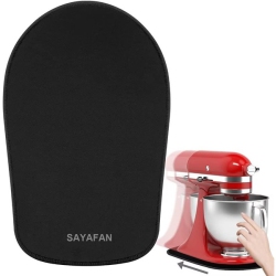 SAYAFAN ‎37.85 X 22.1 X 0.38 Cm Kitchen Aid Mixer Mover Sliding Mat In Black