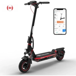 EVERCROSS 800W A1 Electric Commuting Scooter | 31 Mile Range, 28 Mph, Double Braking, 10" Solid Tires