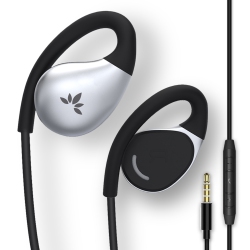 AVANTREE Resolve - Wired Open-Ear Earbuds & Microphone (for Medium-Large Ear) \w In-Line Controls And Wrap Around Over-Ear Hook, Surroundings